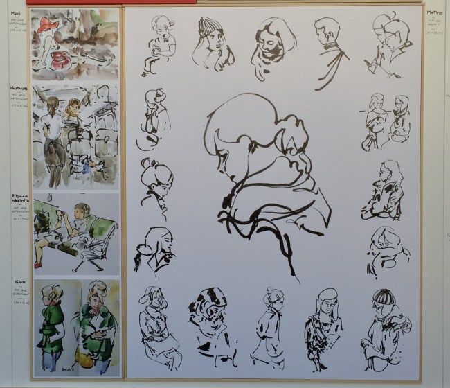 9 - Metro & Ink and Watercolour