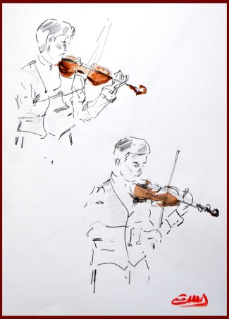 20 - tocando violin